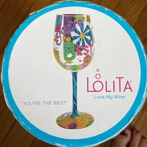 Lolita wine glass